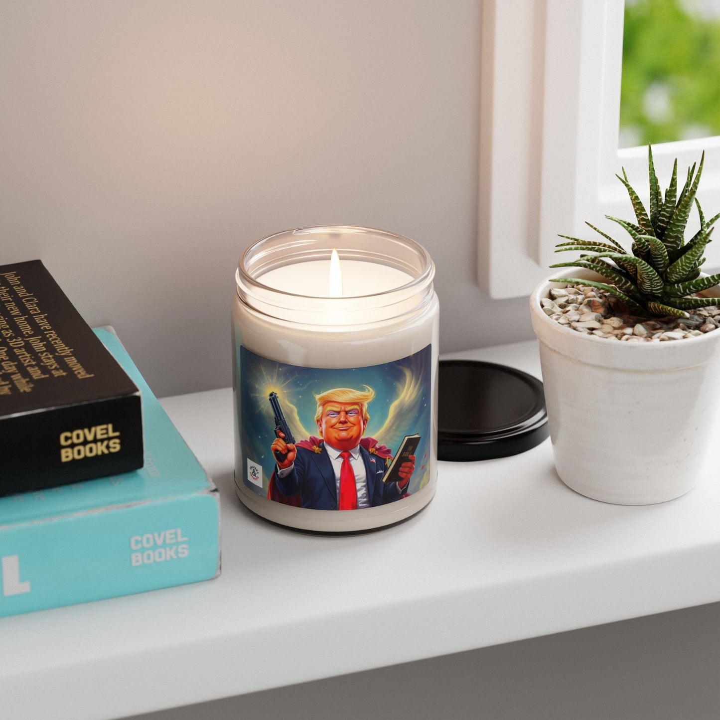Candle - Prayers and Patriots of Donald Trump Scented Soy Candle, 9oz