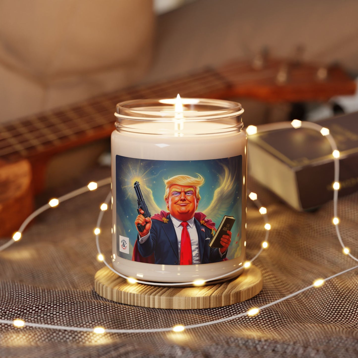 Candle - Prayers and Patriots of Donald Trump Scented Soy Candle, 9oz