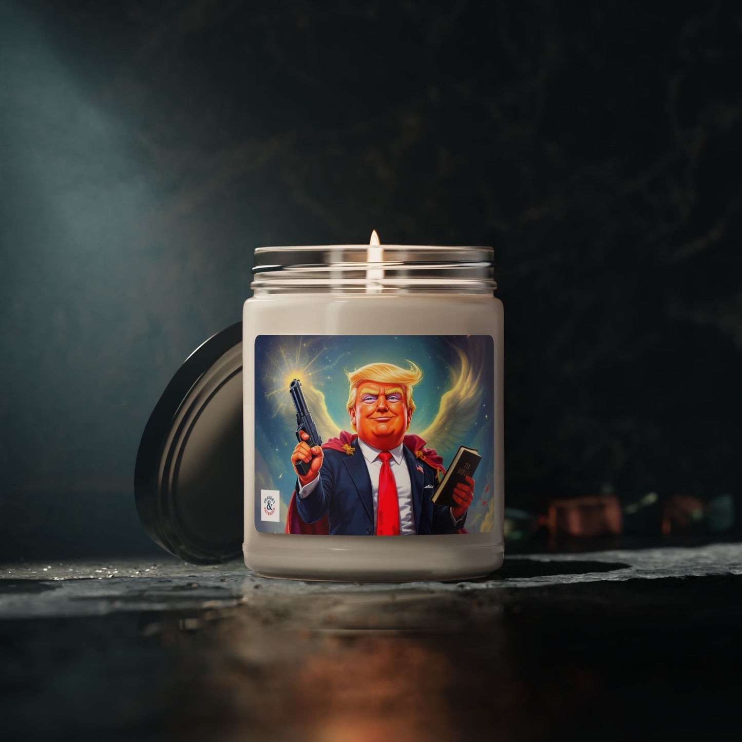 Candle - Prayers and Patriots of Donald Trump Scented Soy Candle, 9oz